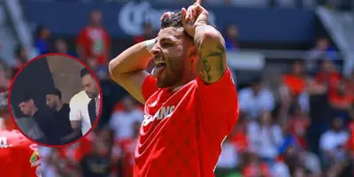 Vega captado en antro