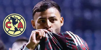 Vega en partido con México. Foto: Soy futbol