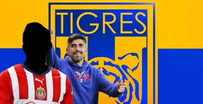 Veljko Paunovic junto a futbolista incógnito de Chivas / FOTO FACEBOOK