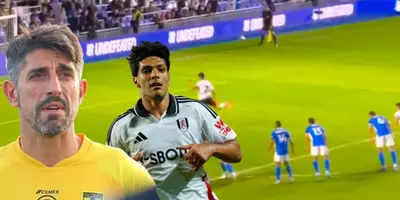 Veljko Paunovic junto a Raúl Jiménez / FOTO AMIX