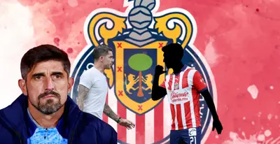 Veljko Paunovic y Fernando Gago junto a jugador incógnito de Chivas / FOTO IMAGO7