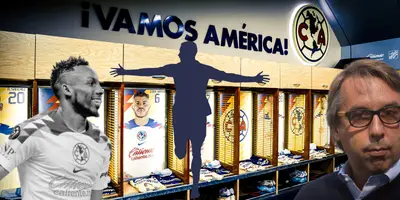 Vestidor del Club América. Foto: América