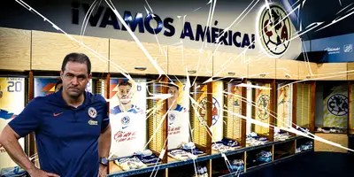 Vestidor del Club América. Foto: Club América