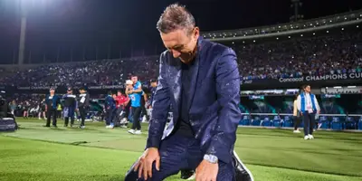 Vicente tras ser campeón. Foto: TV Azteca