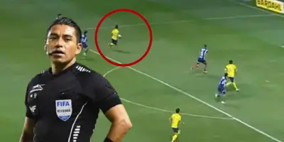 Víctor Cáceres en el América vs Monterrey / FOTO DIARIO AS