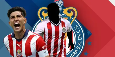 Víctor Guzmán junto a futbolista incógnito de Chivas / FOTO REFORMA