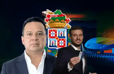 Víctor Velázquez y Martín Anselmi de traje/Foto DevianArt.