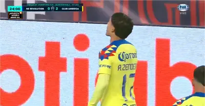 VIDEO | América bailó al New England, Zendejas puso el 2 por 0 y lo que dijo Orvañanos