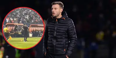 VIDEO | Anselmi y el encare al árbitro tras 2 goles anulados a Cruz Azul vs MTY, enfadado