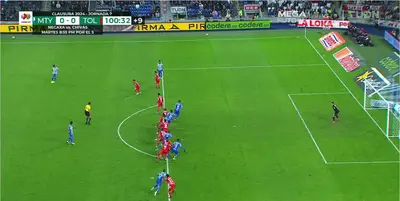 VIDEO | De último momento, le anularon gol a Romo y a Rayados, Toluca celebra