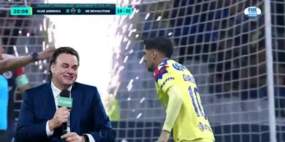 VIDEO | Diego Valdés anota el 1 por 0 para el América y lo que dijo Faitelson sobre la mano