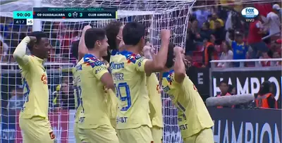 VIDEO | El América en su 2da casa golea a Chivas, Henry puso el 3 a 0 y esto se acabó