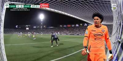 VIDEO | Esa no la atajaba Ochoa, el paradón de Malagón que salvó al América vs Santos