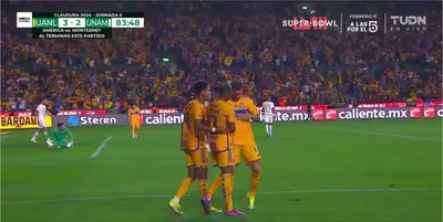 VIDEO | Gignac ya celebraba el 3 por 2 para Tigres, pero le arruinaron la fiesta