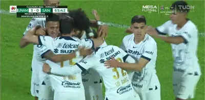 VIDEO | Sin llorar americanistas, Leo Suárez ya anotó y Pumas gana 3-0 a Santo