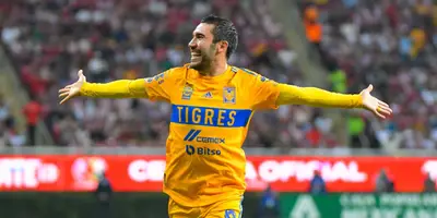 Vigón celebrando. Foto: Mediotiempo