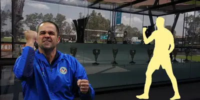 Vitrina del Club América. Foto: Milenio