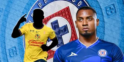 Willer Ditta junto a futbolista incógnito del América / FOTO DEBATE