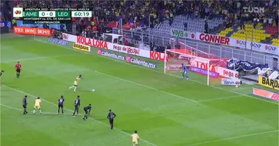 Ya lo gana el Club América en el Estadio Azteca.