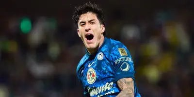 Zendejas en partido con América. Foto: Diario AS