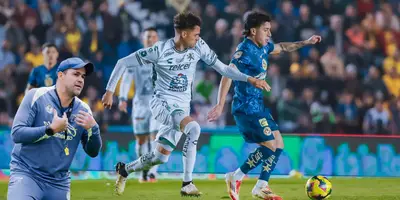 Zendejas vs León. Foto: Club América