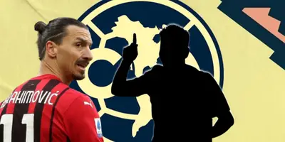 Zlatan Ibrahimovic junto a futbolista incógnito / FOTO RASAYAN