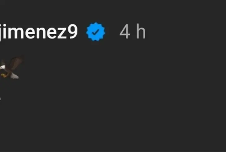 Respuesta de Jiménes al post de Dos Santos