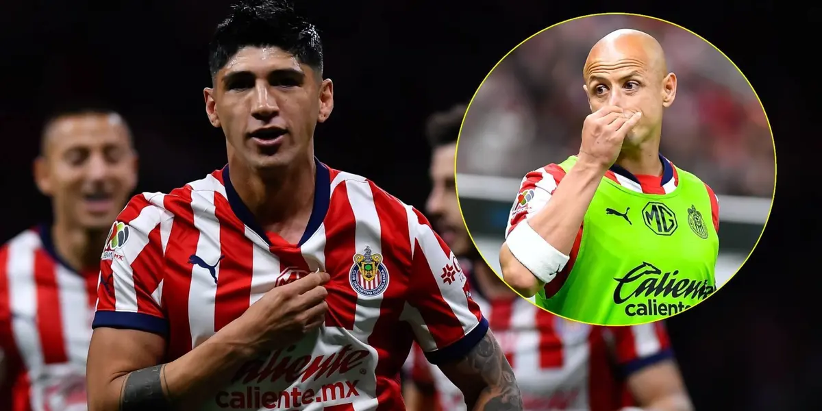 Mientras Chicharito Hernández piensa salir de Chivas, lo que hizo Alan Pulido luego de entrenar