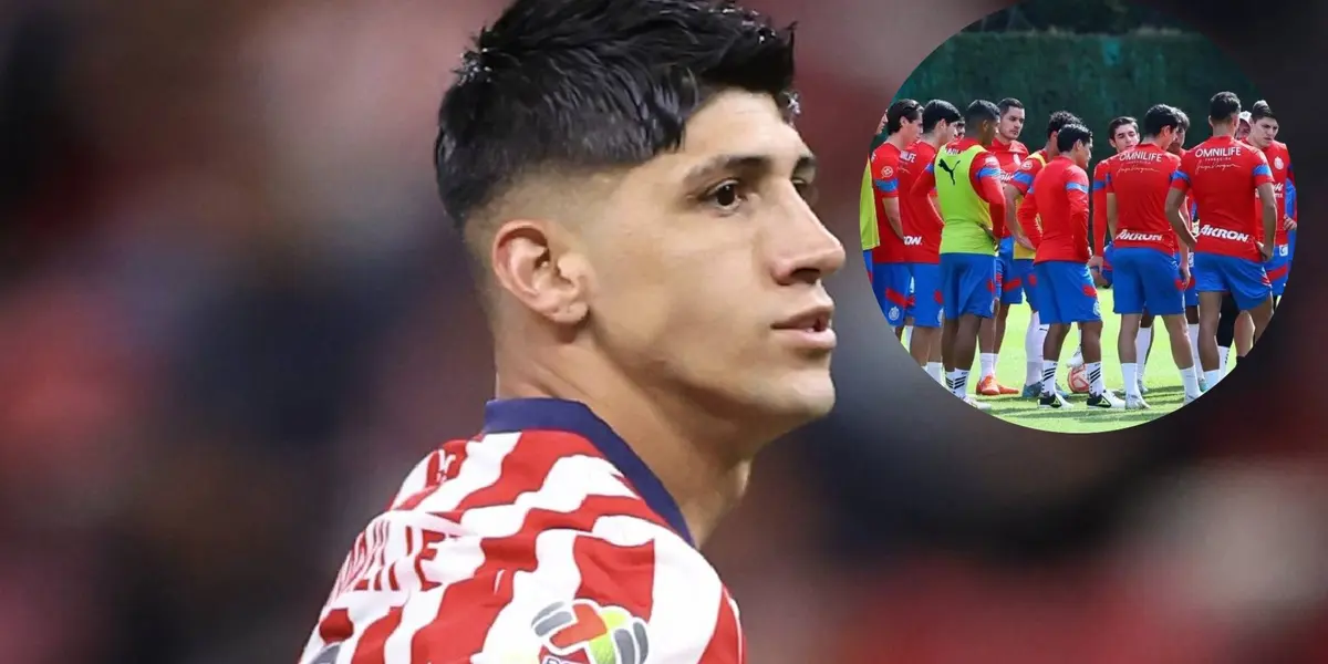 Mientras Alan Pulido se pasa bronceando en sus vacaciones, el jugador de Chivas que apareció entrenando por su cuenta