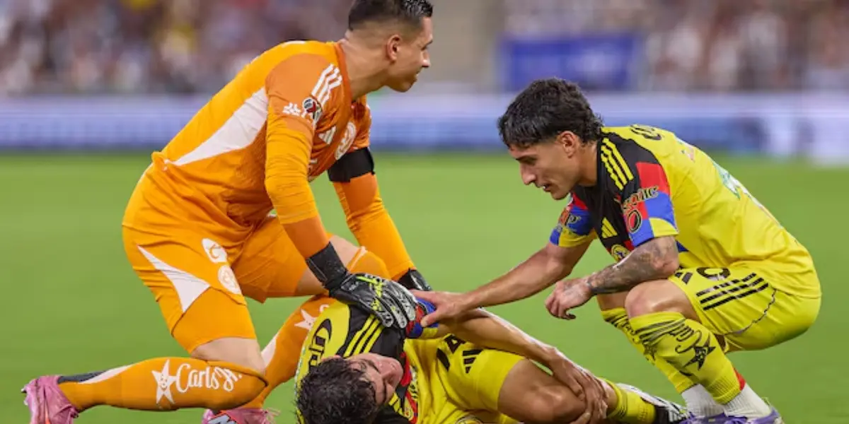 Se teme lo peor en el América, Dagoberto Espinoza salió lesionado ante Monterrey y este tiempo estaría sin jugar