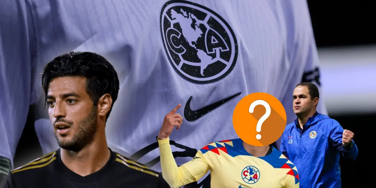 Carlos Vela, André Jardine y futbolista del América con el rostro tapado/ Foto Wikinatural.