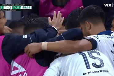 El Club Puebla volvió a ponerse delante en el marcador.