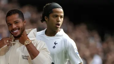 Giovani Dos Santos en la actualidad y con la playera del Tottenham / FOTO Instagram