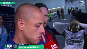 Javier Hernández no se quedó callado y lo que dijo ante la eliminación.
