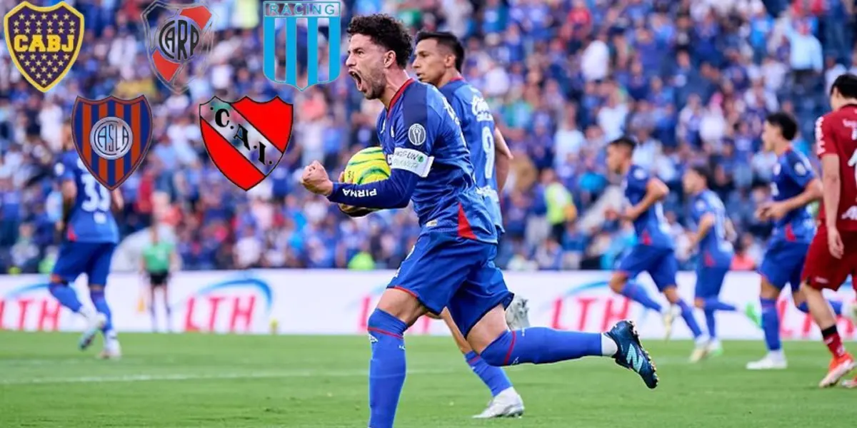 Jugadores del Cruz Azul vs Atlas y escudos de equipos de Argentina Foto: Marca