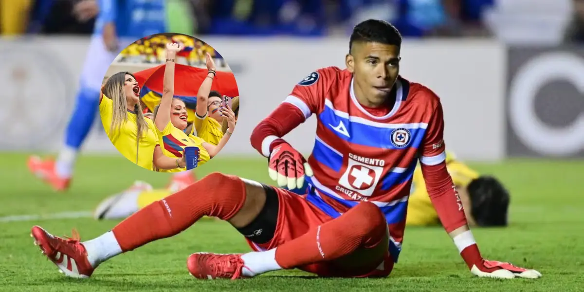 Tras el partidazo de Kevin Mier con Cruz Azul ante América, los aficionados colombianos están alucinados y esto dijeron