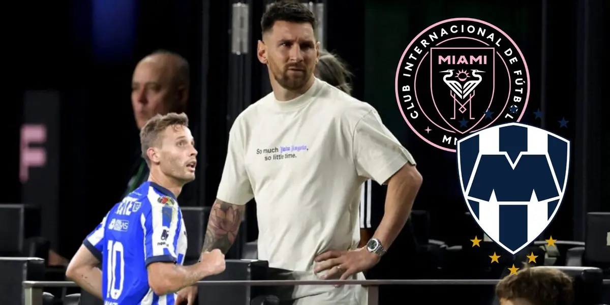 Lionel Messi durante un partido de MLS con el inter Miami
