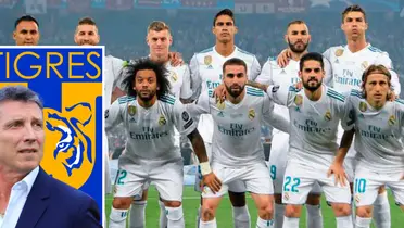 Real Madrid en formación en 2018. Foto: cadena SER