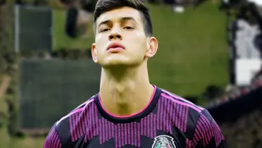 César Montes con la selección mexicana / Imagen: Fútbol Total
