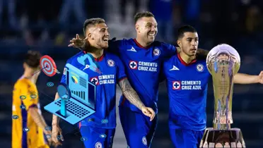 Jugadores de Cruz Azul celebran victoria vs Atlético de San Luis | Foto: Reporte Índigo