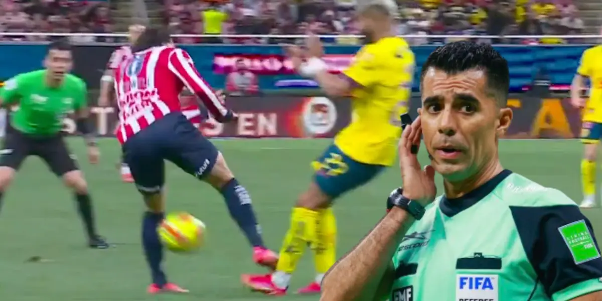 Adonai Escobedo en el Chivas vs América / FOTO AS MÉXICO