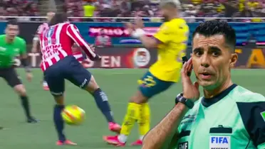 Adonai Escobedo en el Chivas vs América / FOTO AS MÉXICO