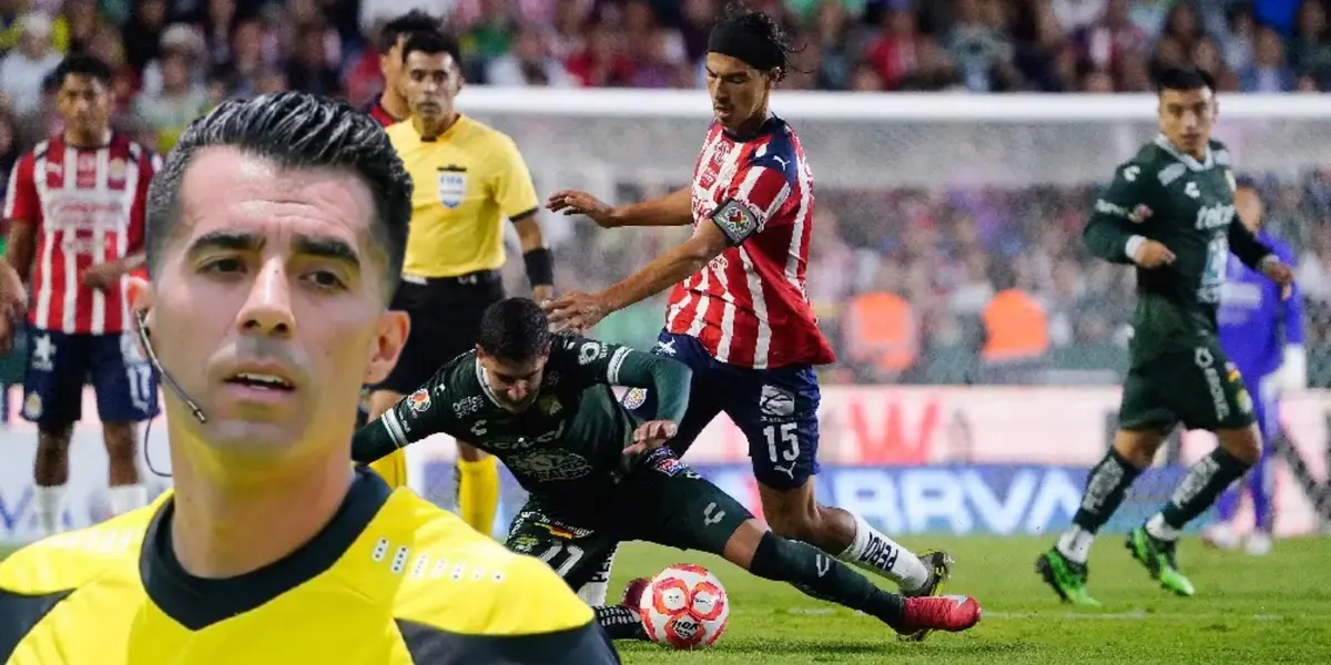 Adonai Escobedo en el León vs Chivas / FOTO DIARIO DEPORTIVO MAS
