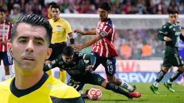 Adonai Escobedo en el León vs Chivas / FOTO DIARIO DEPORTIVO MAS