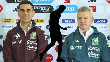 Aguirre y Márquez en confe. Foto: Marca