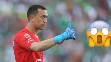 Agustín Marchesín en partido con el América. Foto: Fútbol Total.