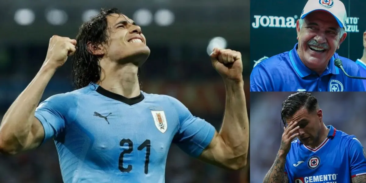 Al fin hay una luz al final del túnel en Cruz Azul, con la posible llegada de Edison Cavani.