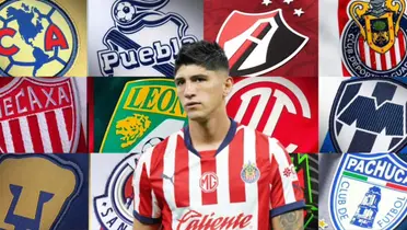 Alan Pulido junto a clubes de la Liga MX / FOTO FUTBOL TOTAL