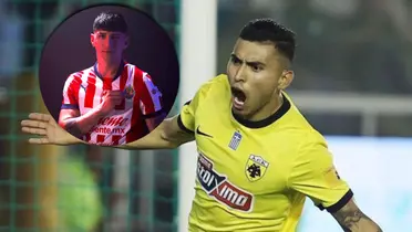 Alan Pulido junto a Orbelín Pineda / FOTO FACEBOOK