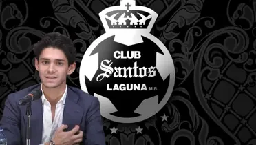 Aleco Irarragorri en su presentación como presidente de Santos Laguna / FOTO SDP NOTICIAS